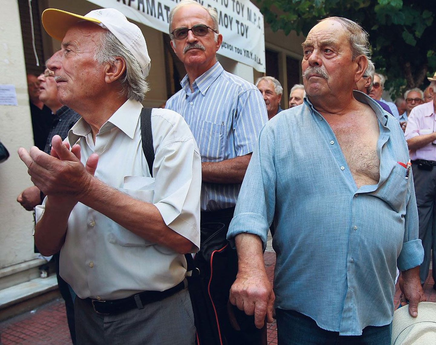 Paljudele kreeklastele kokkuhoid ei meeldi, sealsete pensionäride järjekordne kasinusvastane meeleavaldus leidis aset teisipäeval.