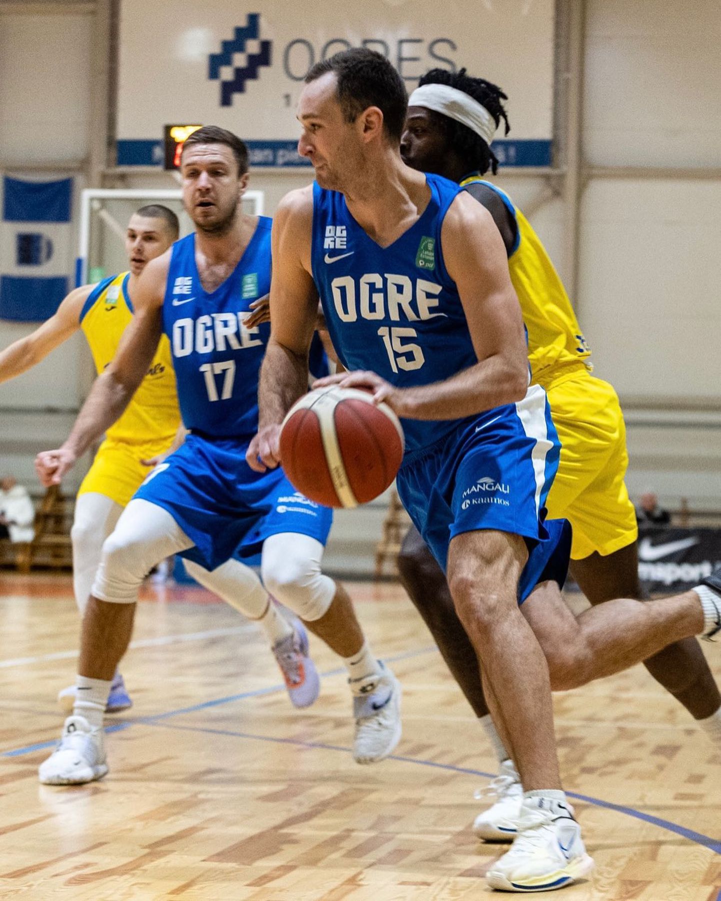 Basketbolists Uģis Pinete