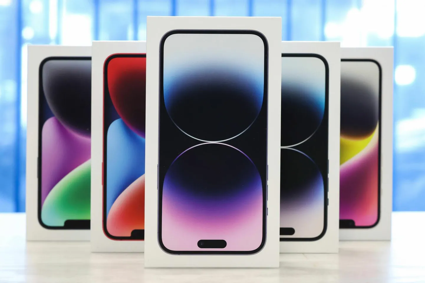 iPhone 14 Pro Max Nice’i poes Prantsusmaal.
