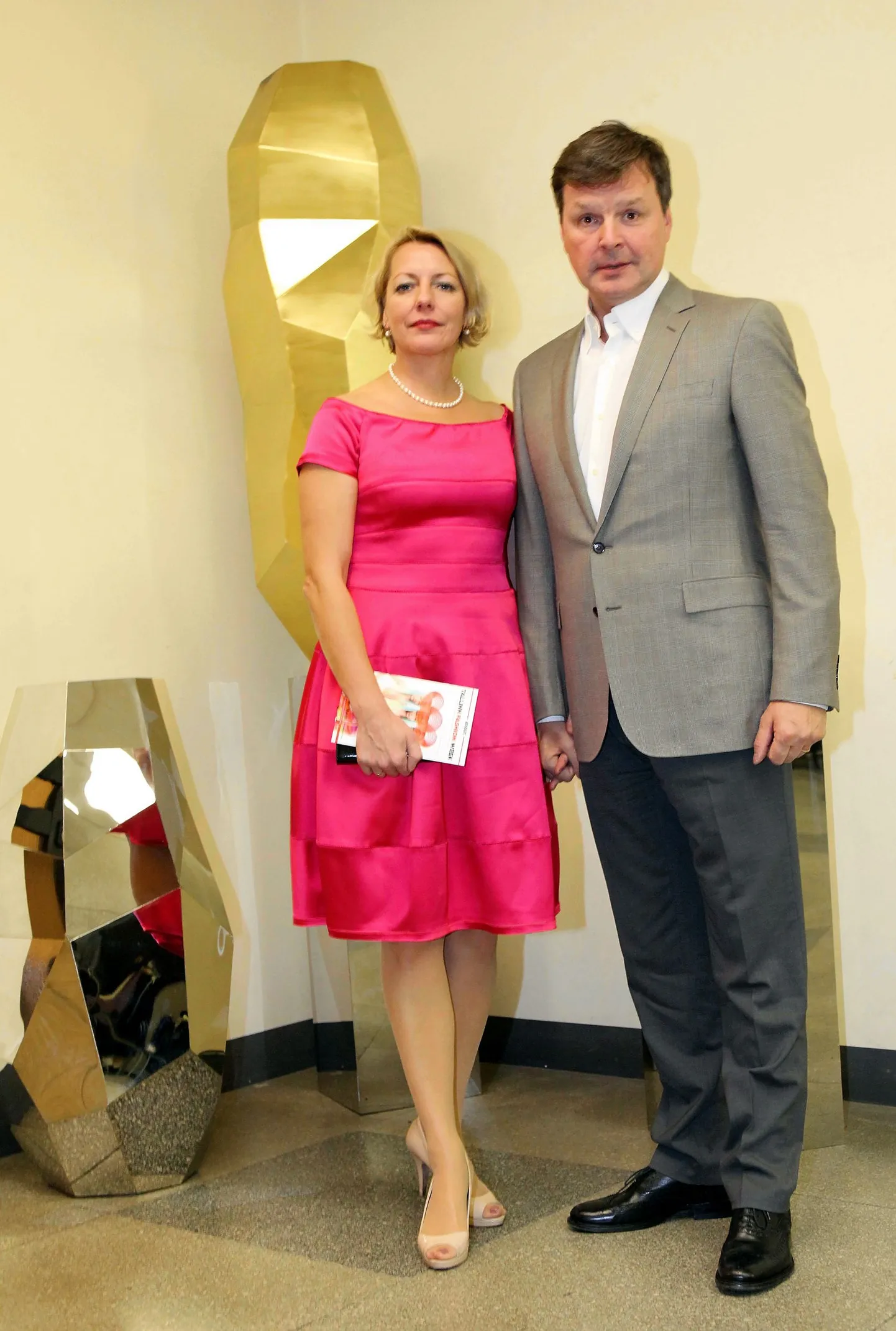 Tallinn Fashion Week 2014: esimene päev. Vilja Savisaar-Toomast ja Taimo Toomast