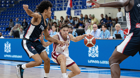 Slovenska U-16 reprezentanca ostala brez vozovnice za svetovno prvenstvo po porazu proti Franciji na evropskem prvenstvu