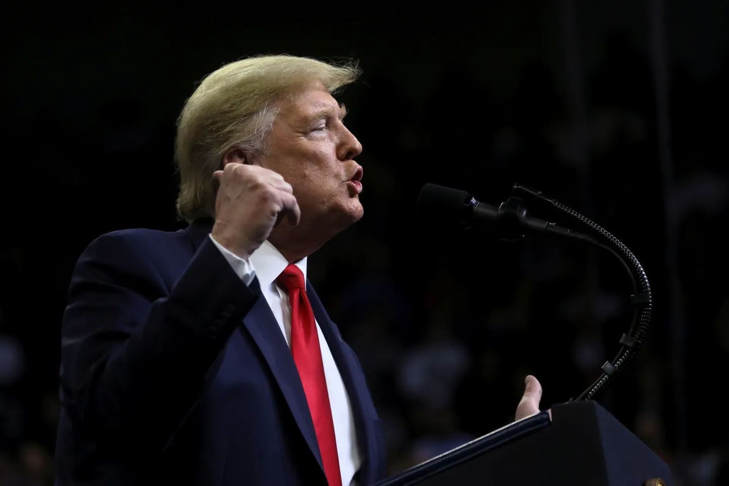 USA president Donald Trump.