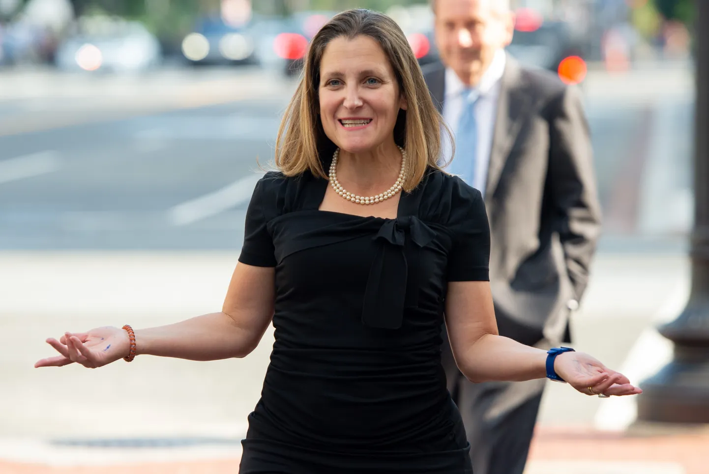 Kanada välisminister Chrystia Freeland kolmapäeval Washingtonis.
