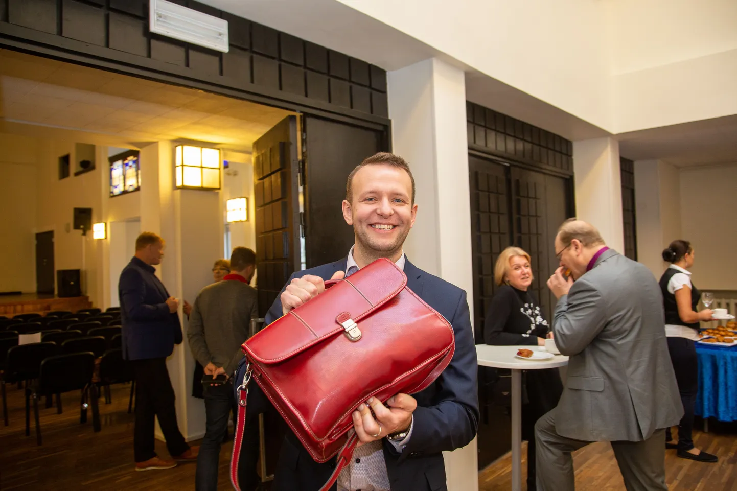 Sotsiaaldemokraatliku erakonna esimees Lauri Läänemets.