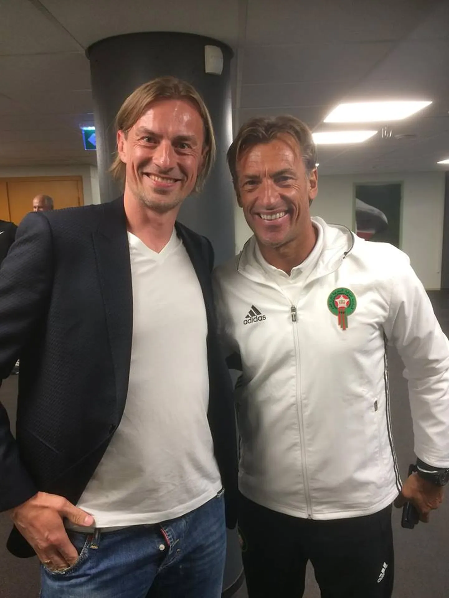 Sergei Pareiko ja Herve Renard