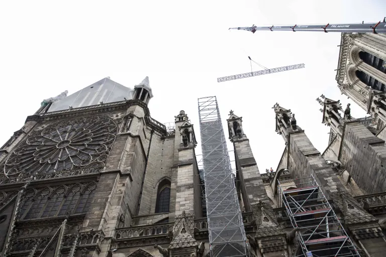 Notre-Dame 2019. aasta kevadel.