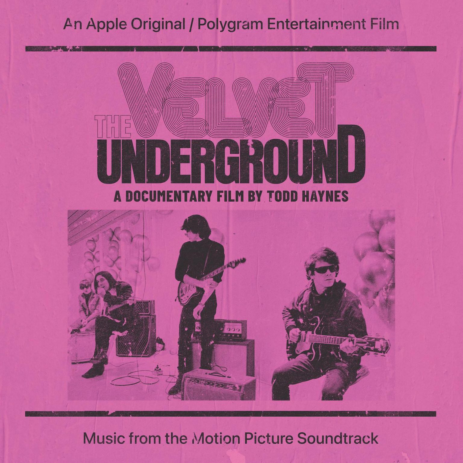 Todd Haynesi «The Velvet Undergroundi» (2021) plakat. 