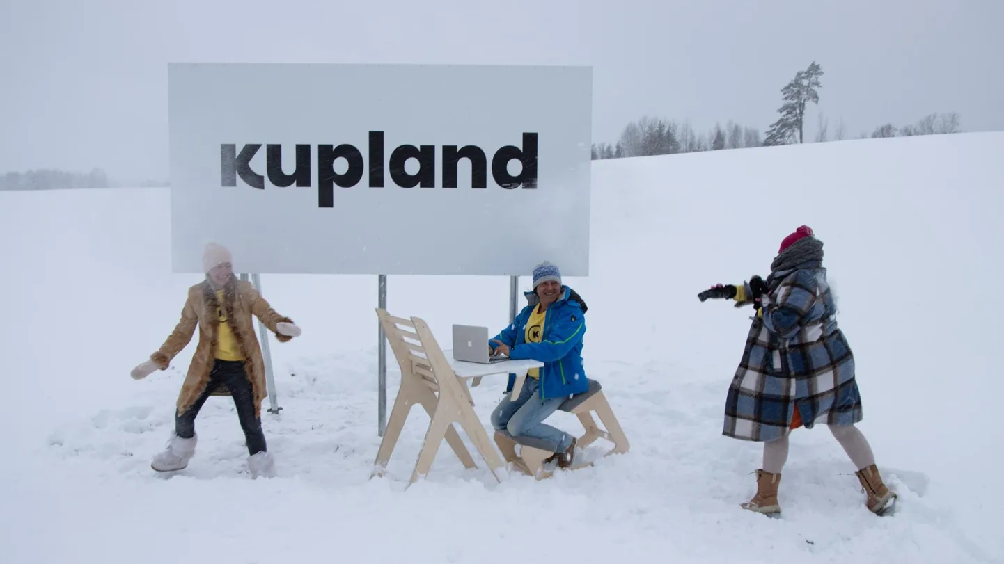 Kuplandi juhtrühma liikmed Lisanna Elm (vasakult), Kaido Mäesalu ja Liina Maripuu