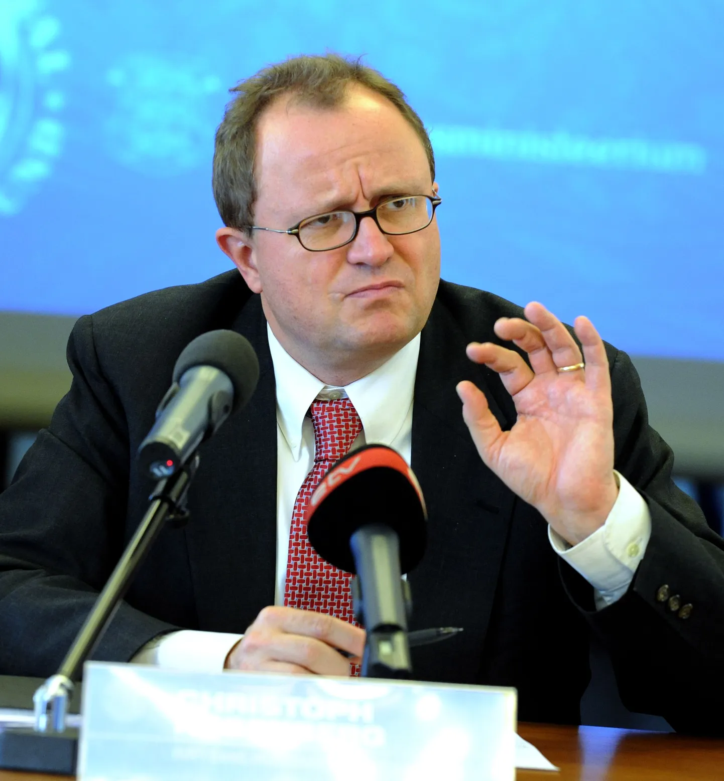 IMFi Eesti missiooni juht Christoph Rosenberg.