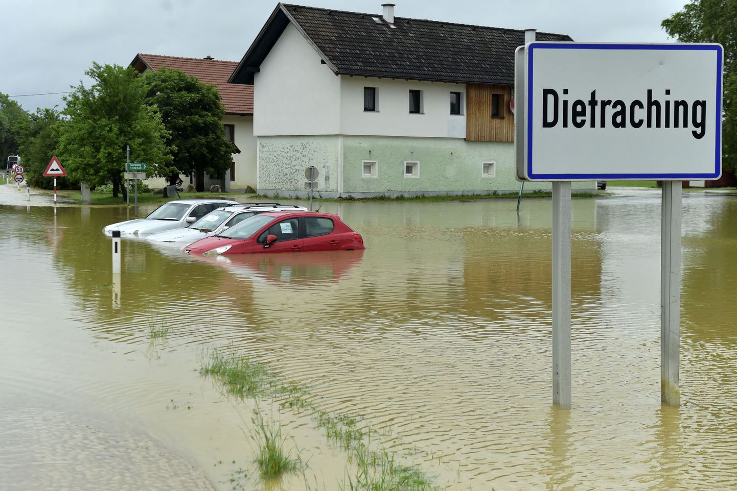 Üleujutused Põhja-Austrias.