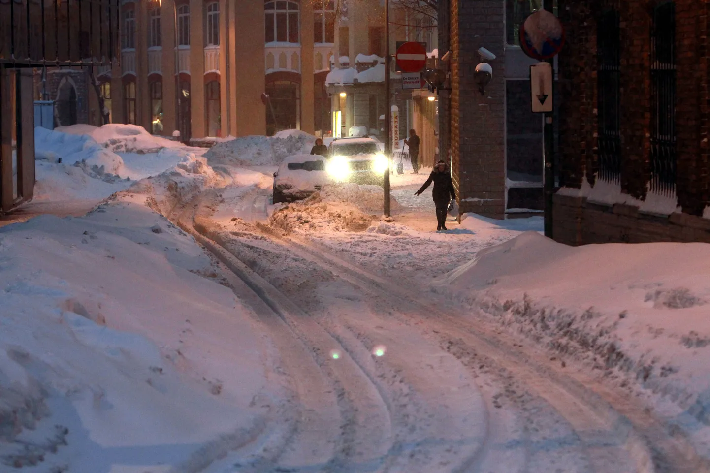 Maakri tänav Tallinna südalinnas.