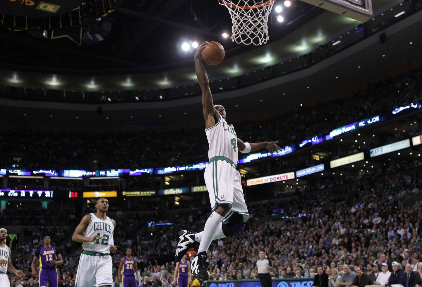 Boston Celticsi Jason Terry viskel.