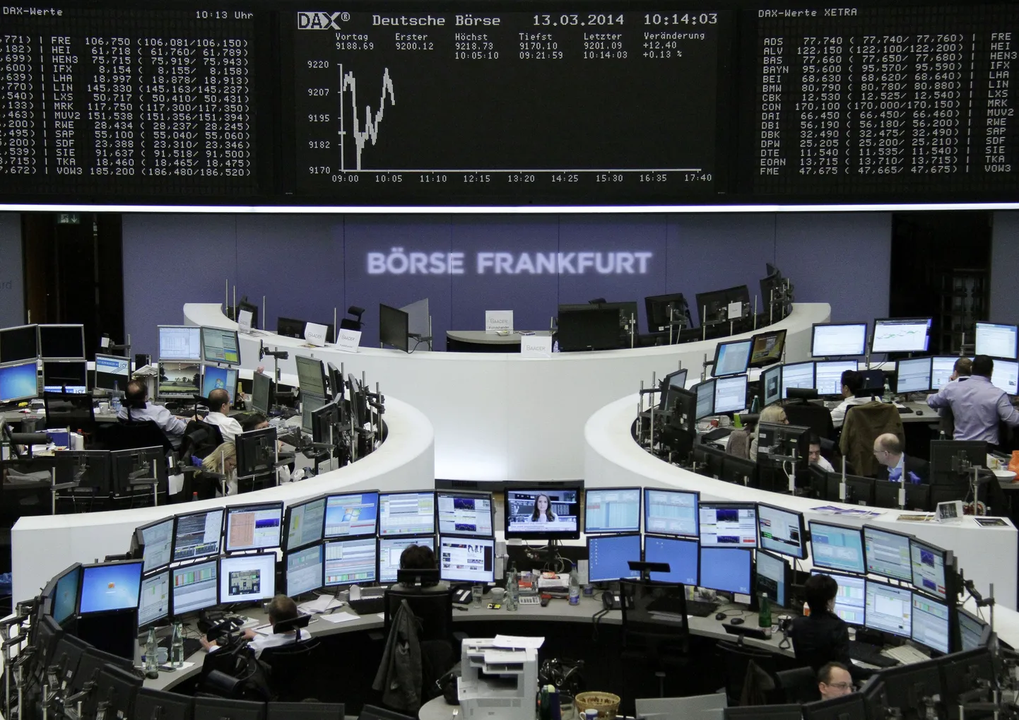 Frankfurdi börs.