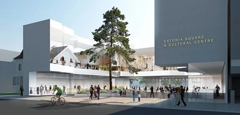 Uus eestlaste keskus Torontos näeks valmimisel välja just selline. Keskuse on planeerinud arhitekt Alar Kongats.