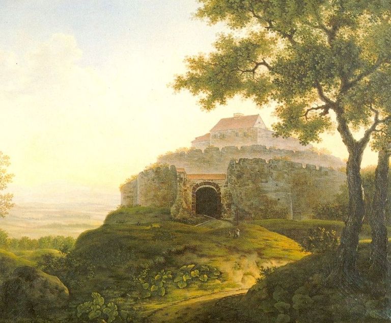 19. sajandi maal 11. sajandi Wirtembergi kindluslossi jäänustest