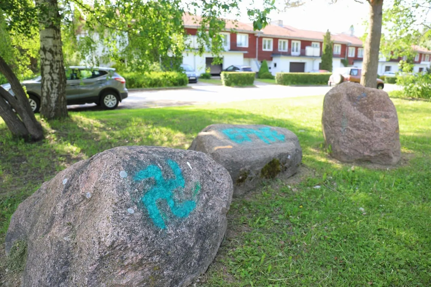Soditud "haakristid".