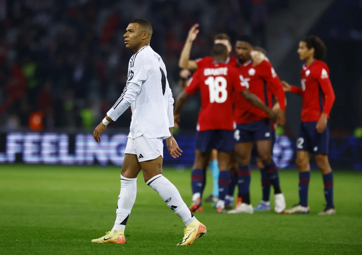 Kilians Mbapē un "Lille" futbolisti