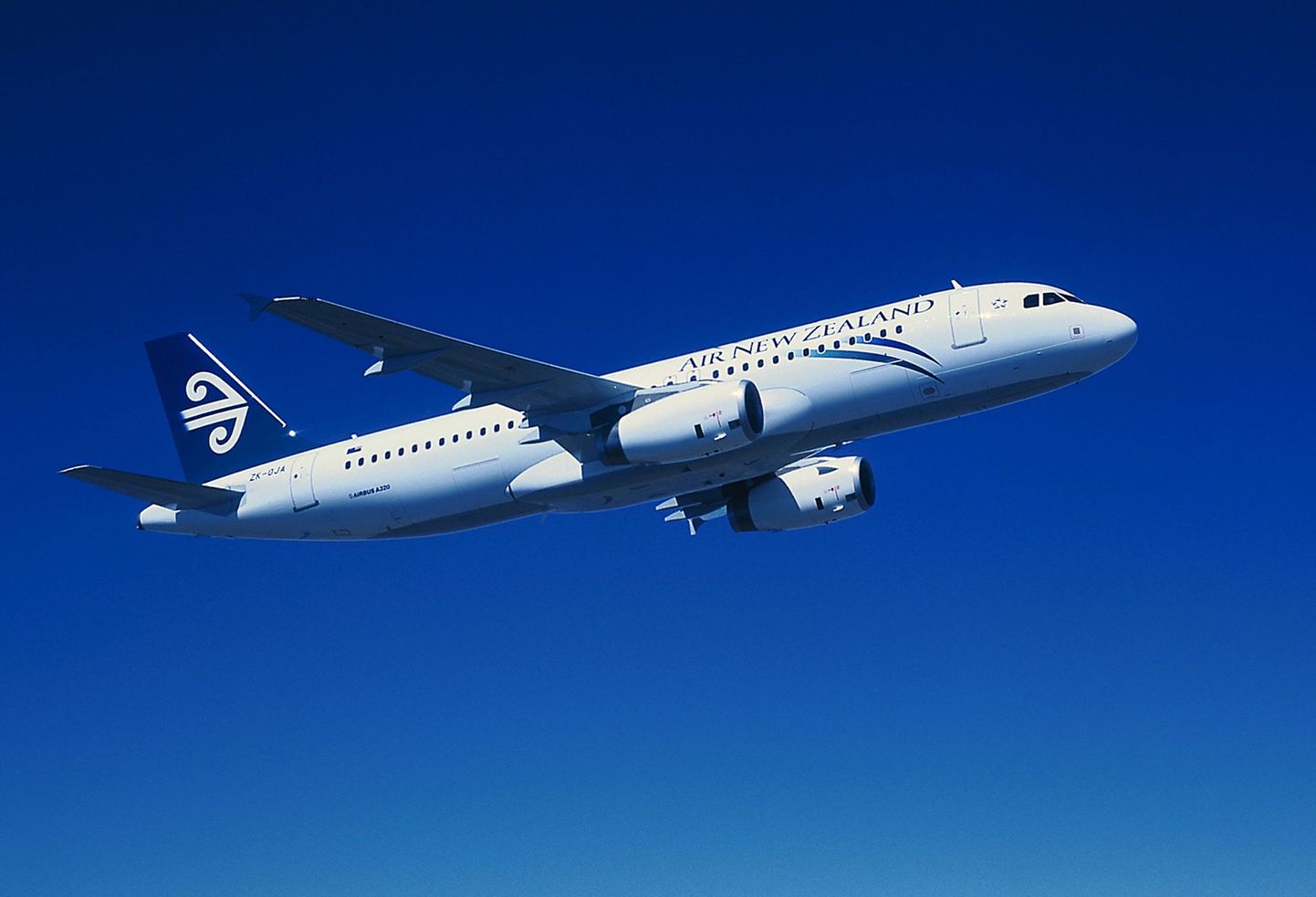 Air New Zealandi reisilennuk Airbus A320.