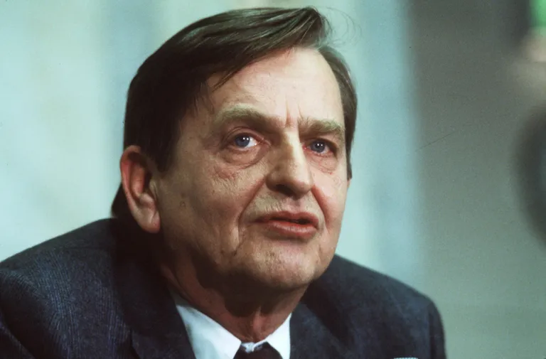 Rootsi peaminister Olof Palme 1983