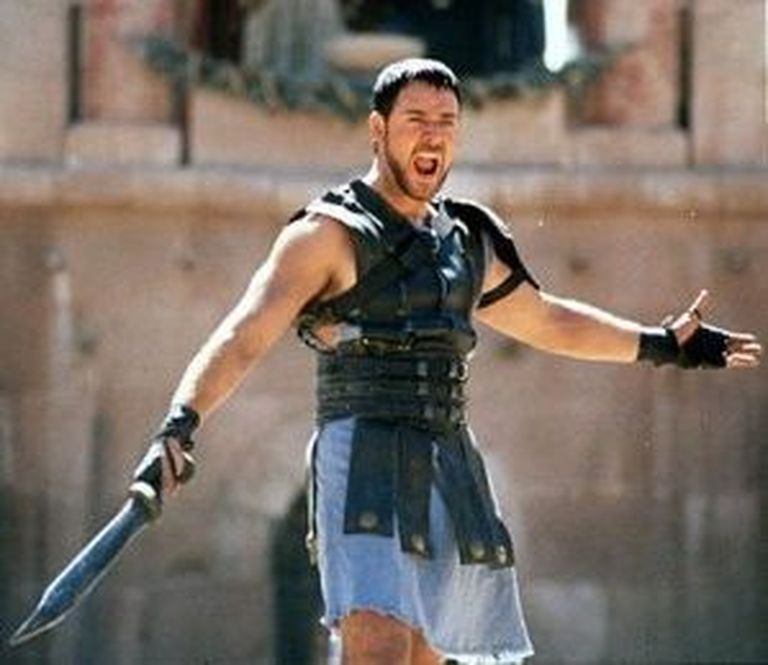 Russell Crowe filmis «Gladiaator»