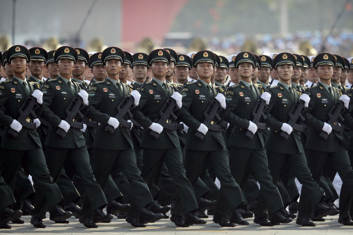 Hiina sõjaväeparaad.