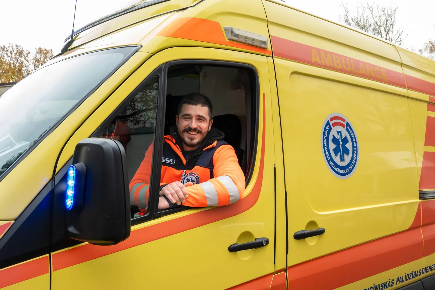 Водитель NMPD Арнис Муцениекс