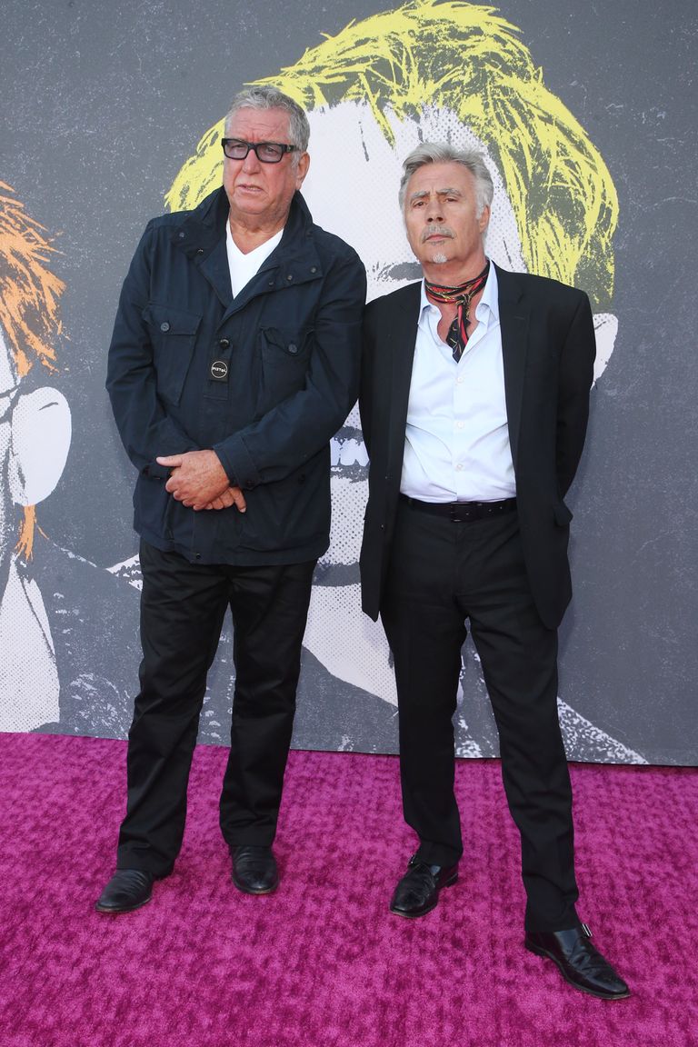 Glen Matlock ja Steve Jones telesarja pidulikul esilinastusel Los Angeleses.