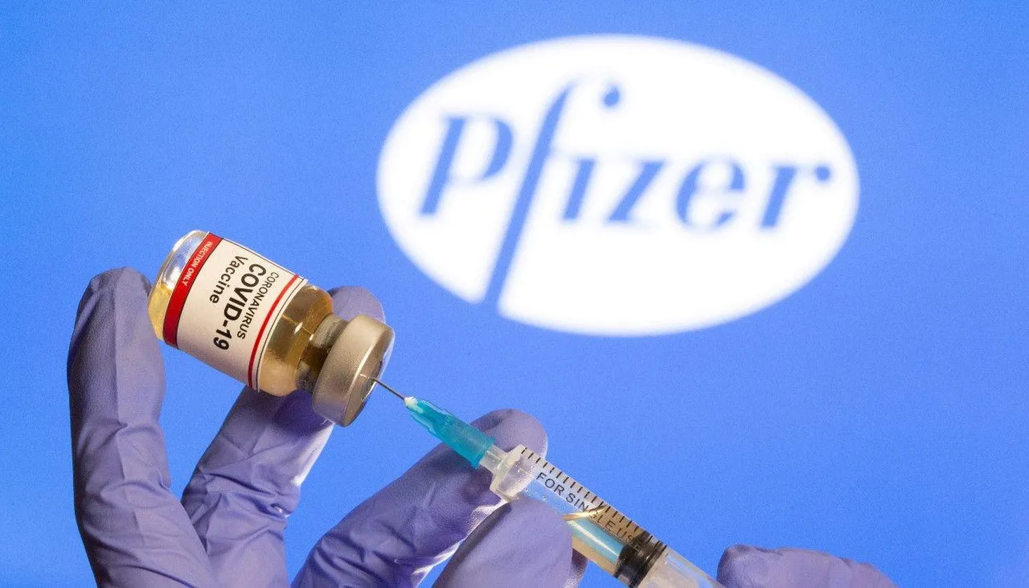 Pfizer-BioNTechi Covid-19 vaktsiin.