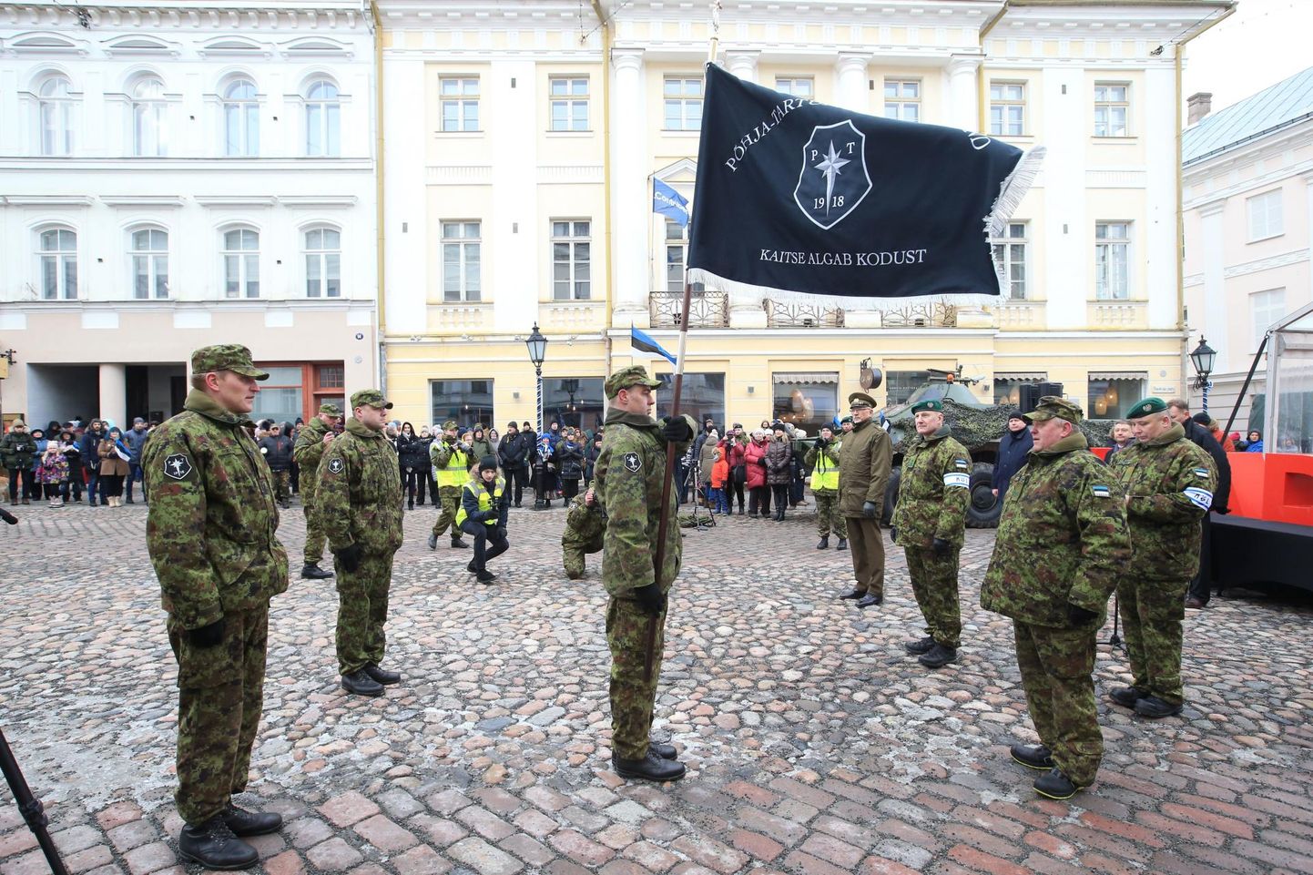Vabariigi aastapäeva rivistusel õnnistati sisse kaitseliidu Põhja-Tartumaa malevkonna uus lipp. Uue nädala alguses ootab malevkond huvilisi juba teist korda värbamisüritusele.