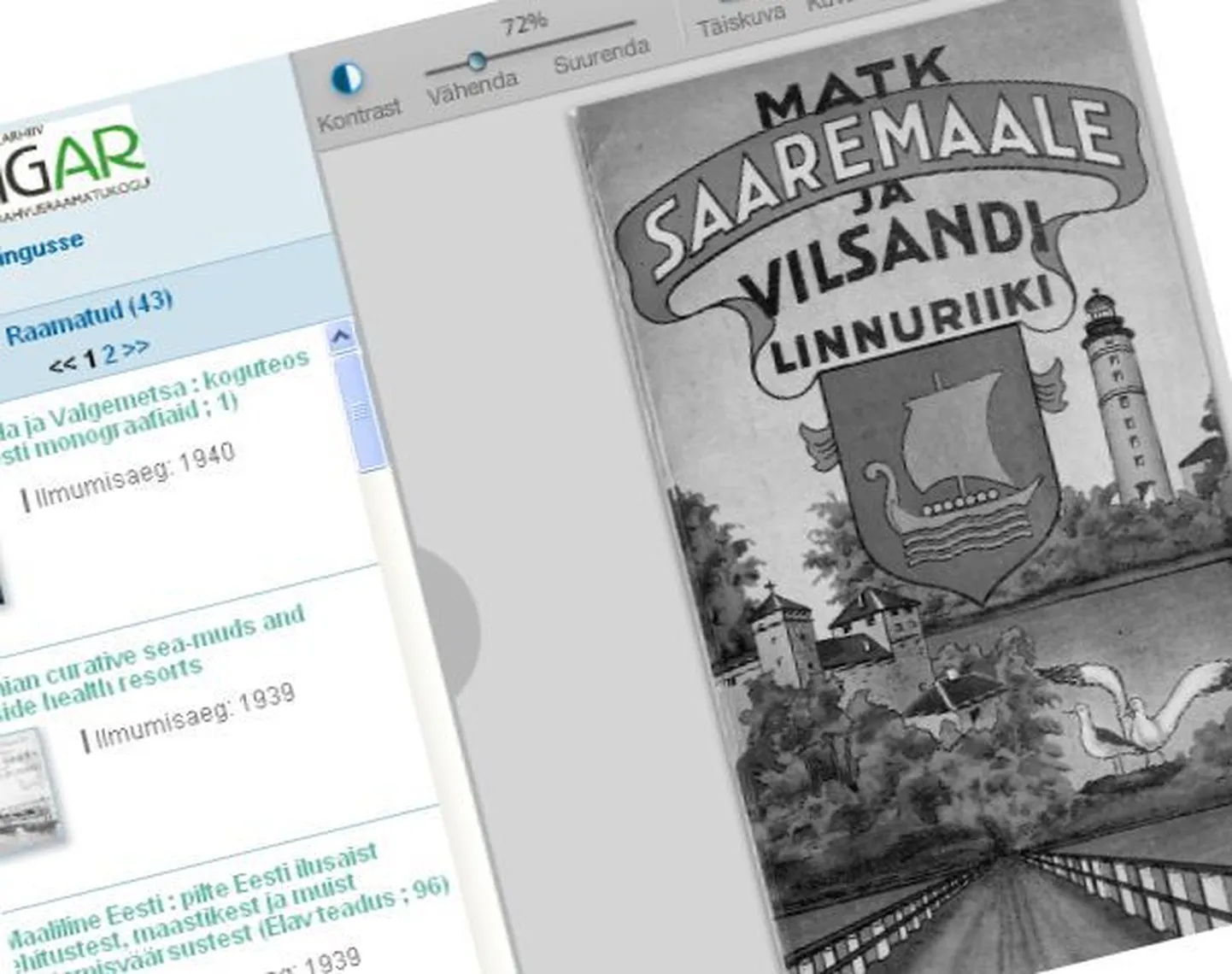Rahvusraamatukogu pani ajaloolised reisiraamatud digiarhiivi.