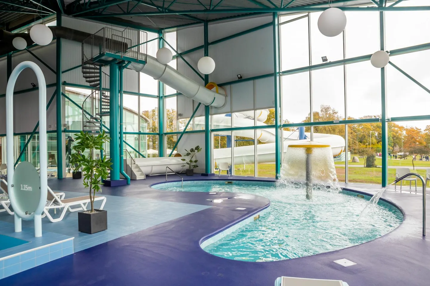 Asa Spa oli pühapäevasel päeval üllatavalt tühi.