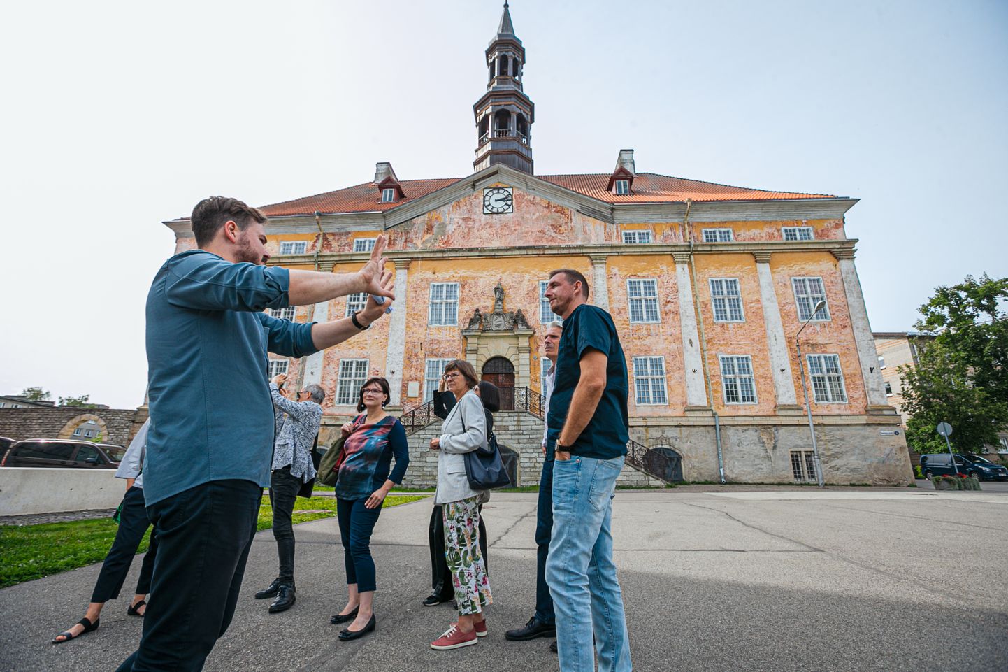 Euroopa eksperdikomisjoni liikmed külastasid Narvat sel esmaspäeval.