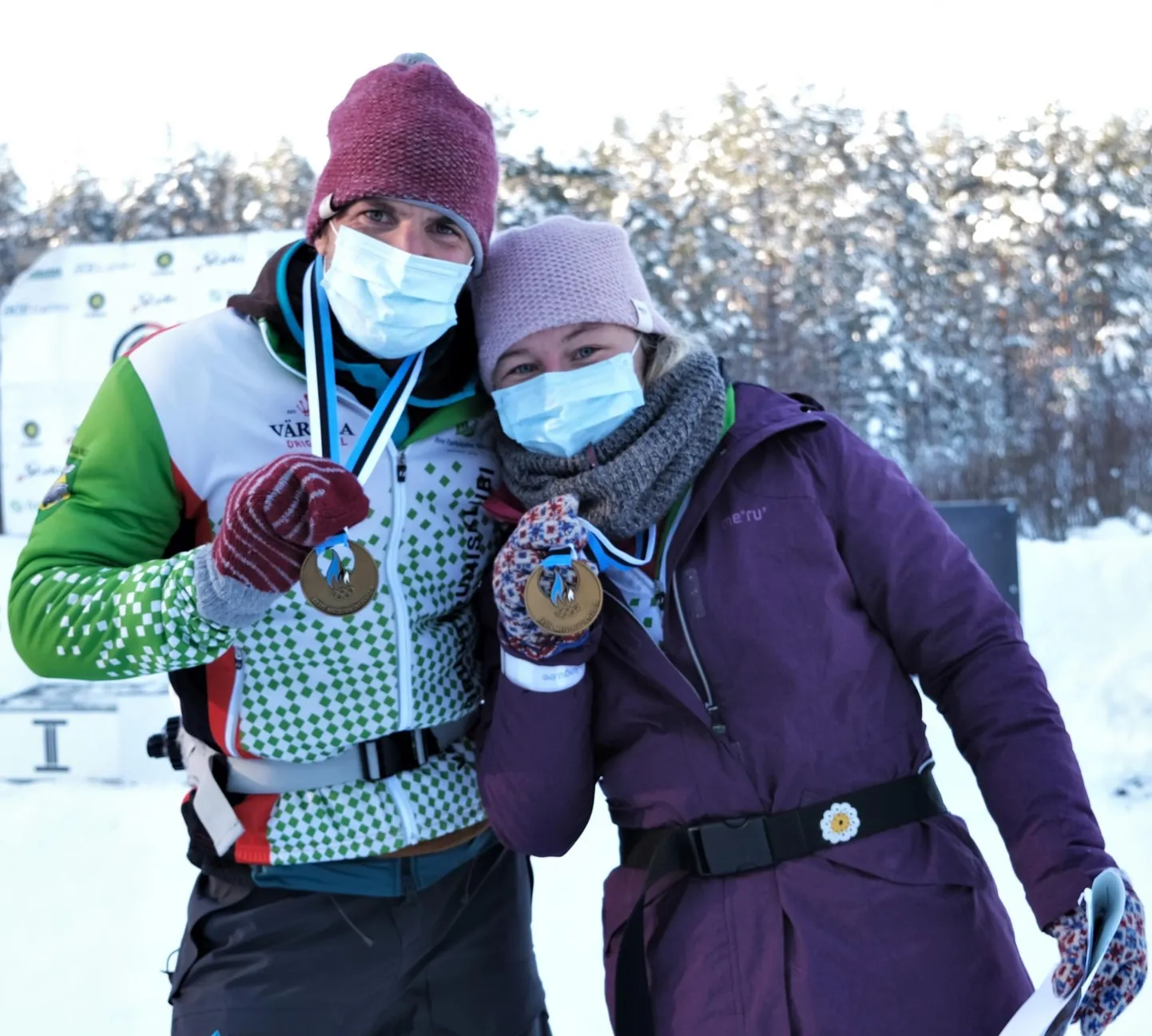 Mullu tulid nii Daisy Kudre Kudre kui Gion Schnyder Eesti meistriks suusaorienteermise tavarajal.