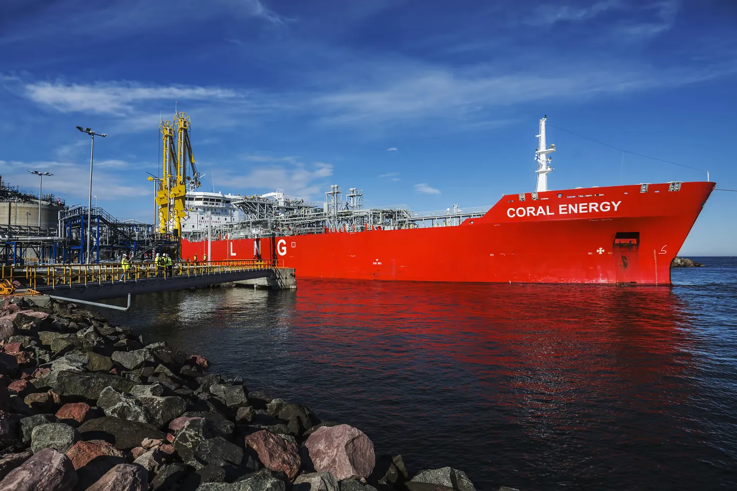 LNG-tanker Coral Energy