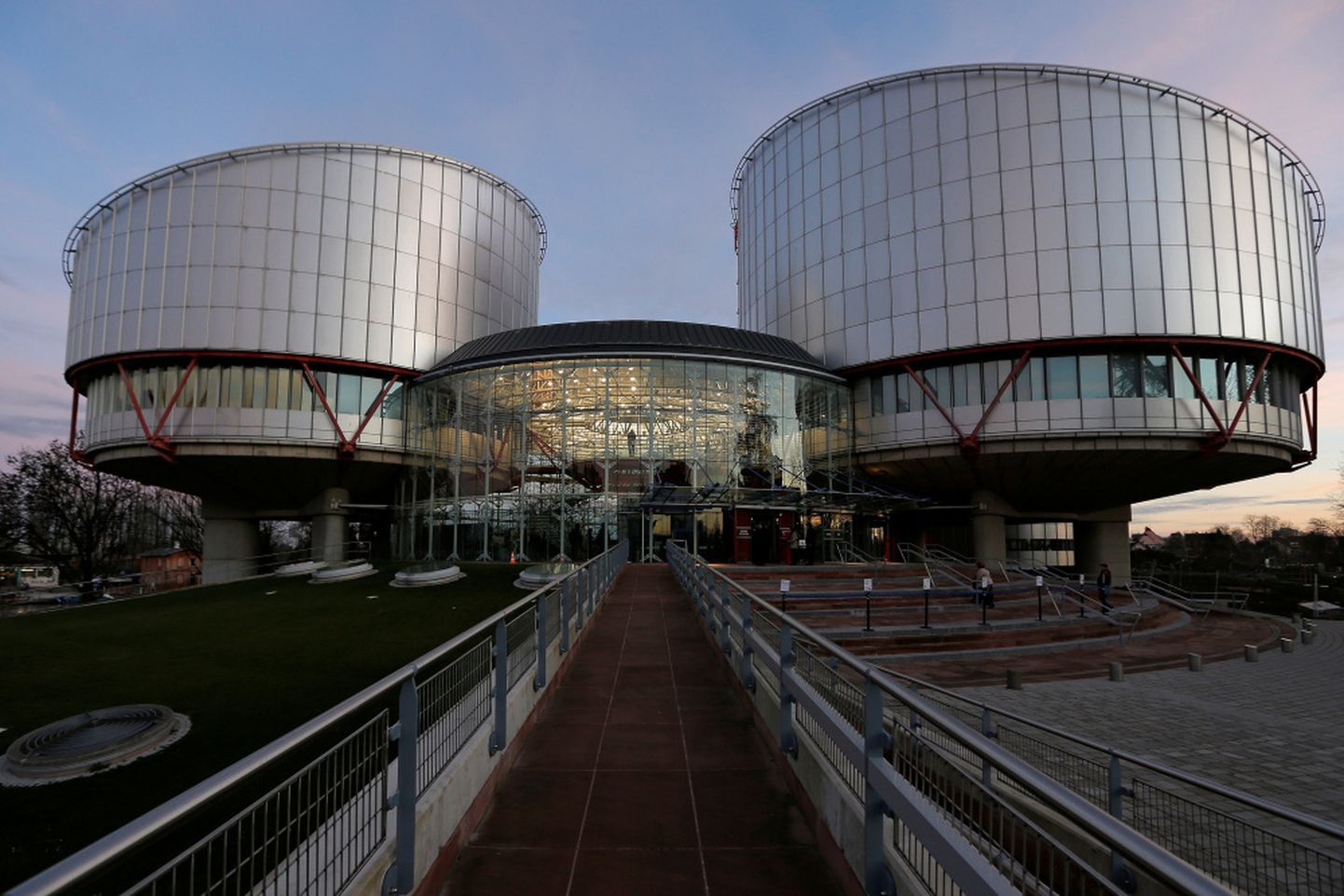 Eiropas Cilvēktiesību tiesas ēka Strasbūrā