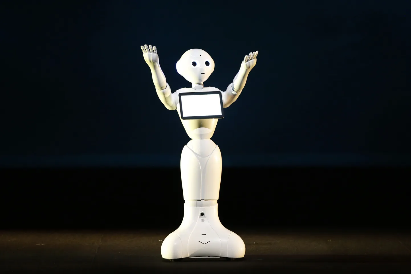 Inimesekujuline robot Pepper, tootja SoftBank, Jaapan.