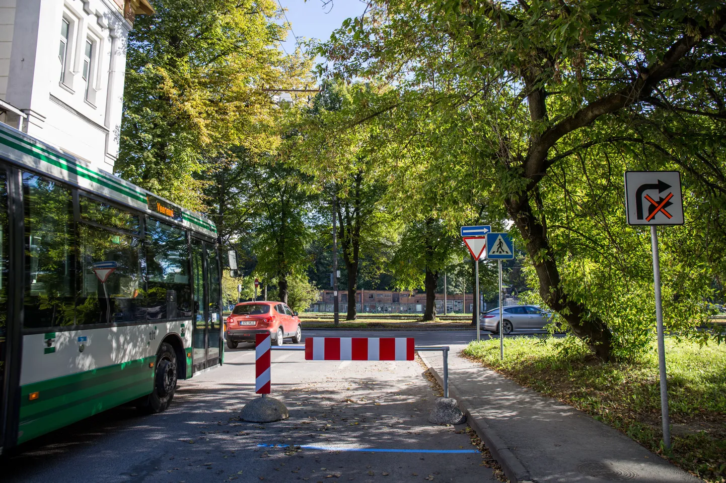 Niine tänava ja Põhja puiestee ristmik