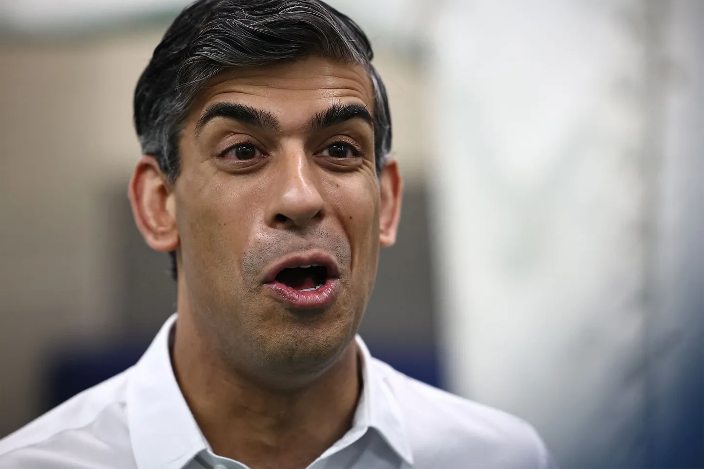Briti peaminister Rishi Sunak külastamas eelmisel nädalal kriketiväljakut Lõuna-Londonis.