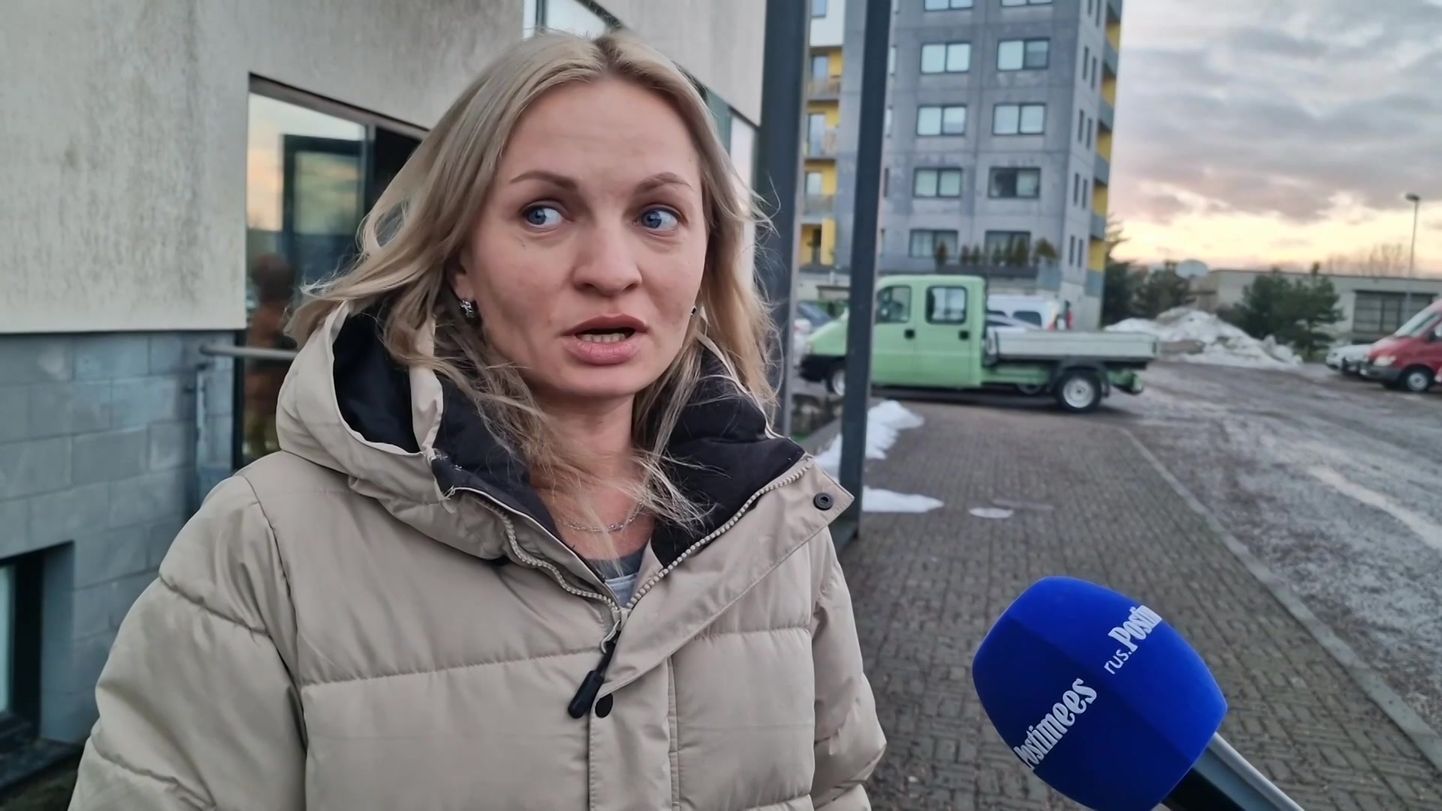 Ukraina põgenikke tõstetakse Tallinnas tänavale.