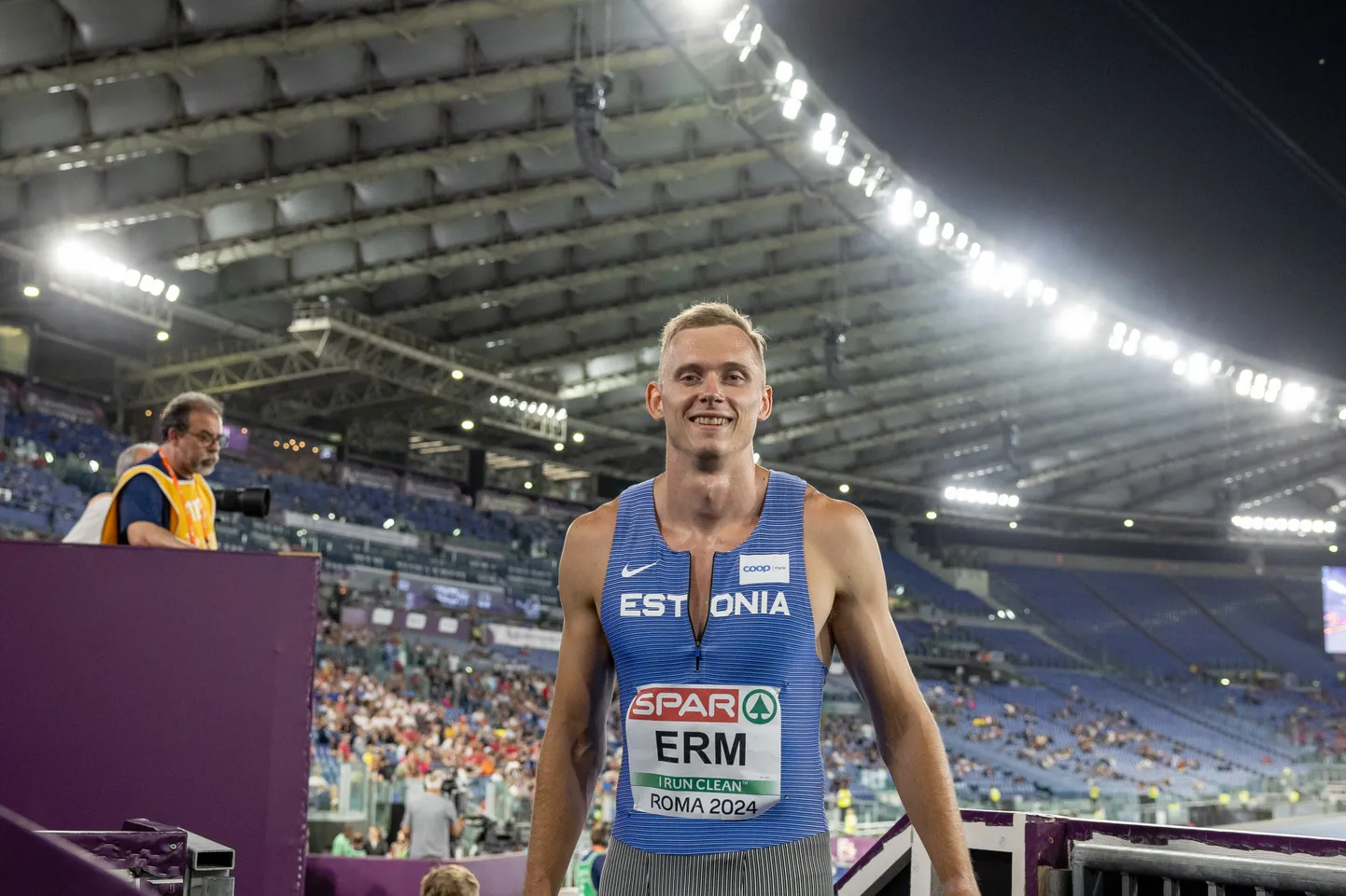 Rooma EMi kümnevõistluse 400 m jooks.
