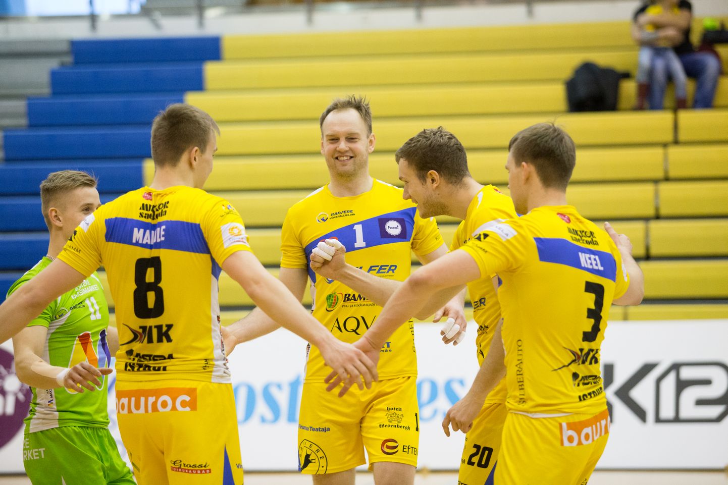 Rakvere Võrkpalliklubi juhatas Balti liiga veerandfinaali Tartuga sisse 3:2 võiduga.