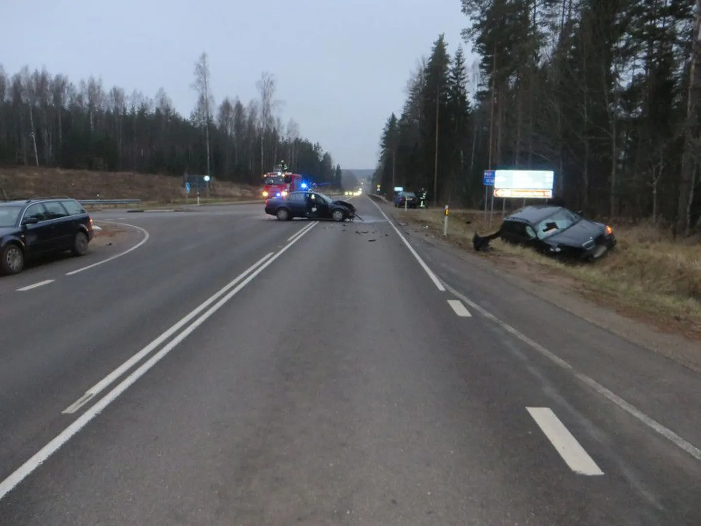 Liiklusõnnetus Tõlliste vallas 29. novembril