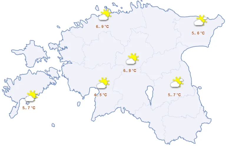 Ilm pühapäeval