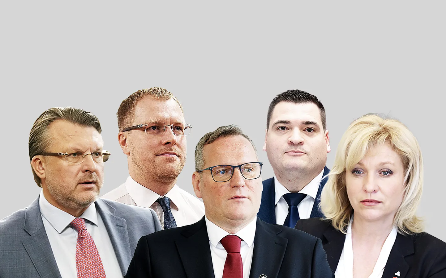 Politiķi, kuri kandidē pašvaldību vēlēšanās: Ainārs Šlesers, Andrejs Elksniņš, Viesturs Kleinbergs, Edvards Ratnieks, Regīna Ločmele