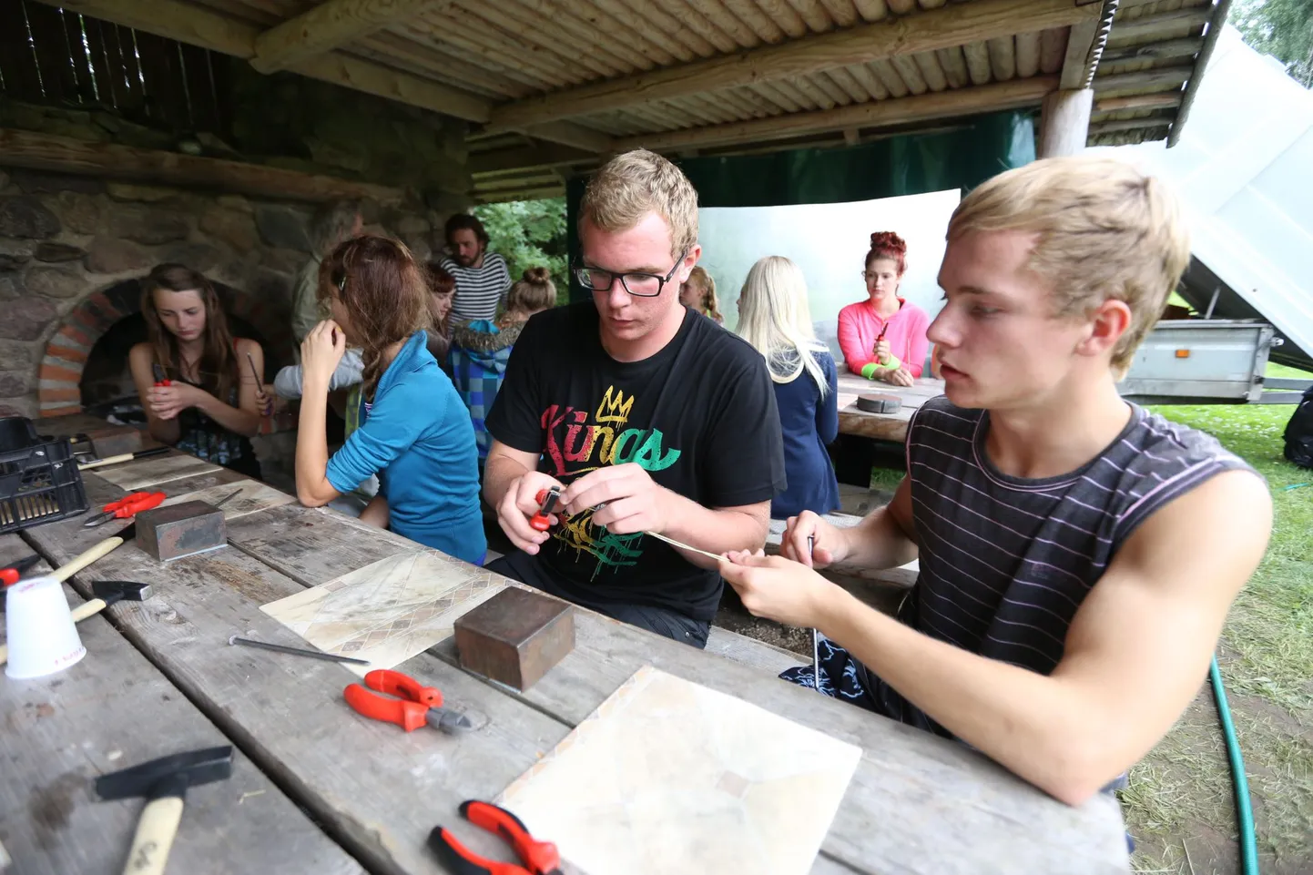 Valgamaa noorte suvekool Järvesilma turismitalus