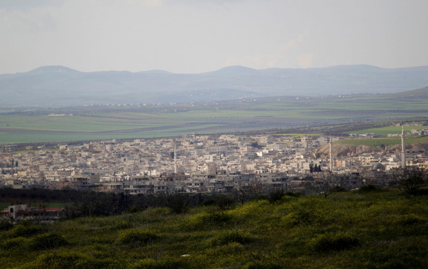 Hān Šeihūnas pilsēta Idlibas provincē, Sīrijā
