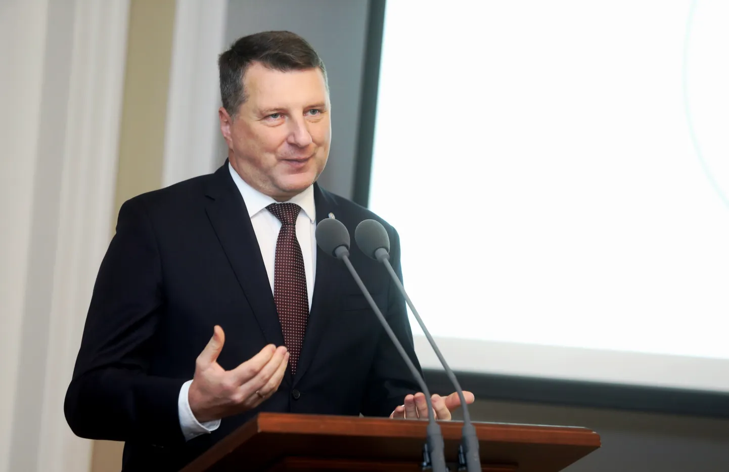 Valsts prezidents Raimonds Vējonis.