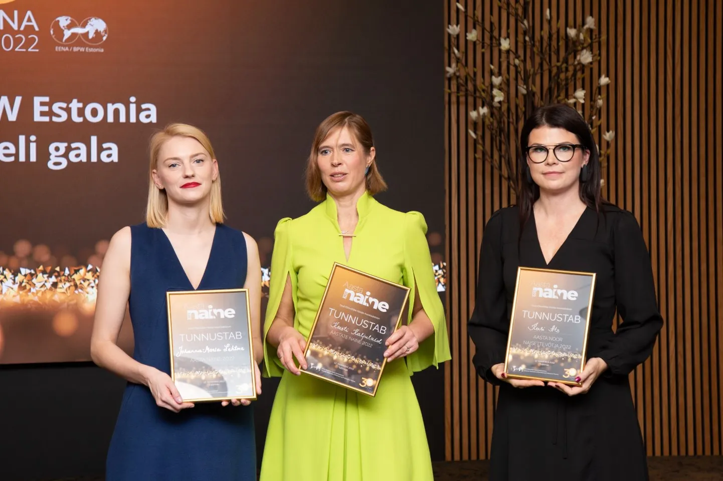 Johanna Maria Lehtme, Kersti Kaljulaid, Kerli Ats – aasta naised.