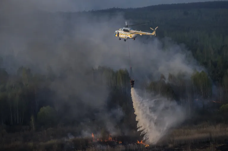 Tšornobõli põlengu kustutustööd. Fotod: Scanpix