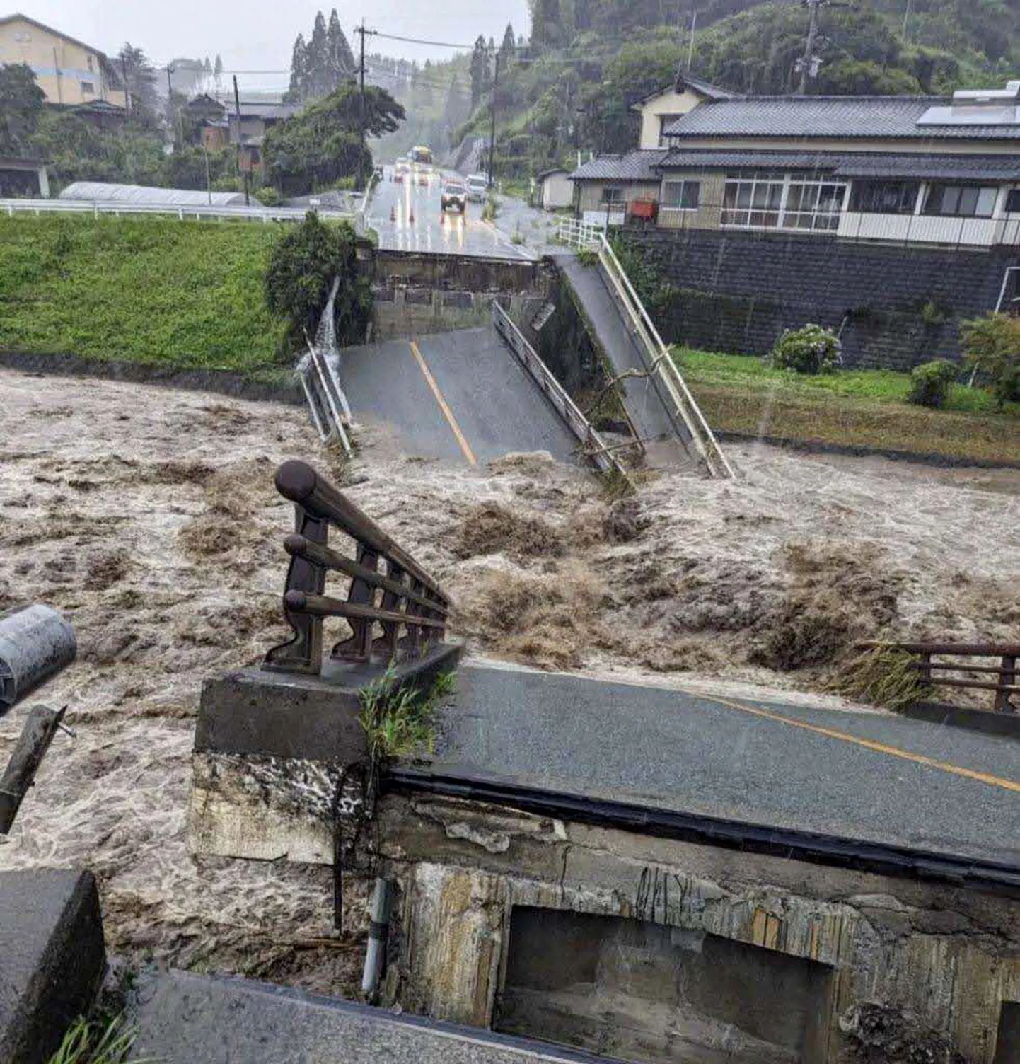 Наводнения в Японии.